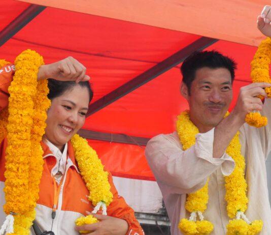 Thanathorn Juangroongruangkit Campaigns in Pattaya, Frames Upcoming Election as Pivotal Choice for Thailand’s Future