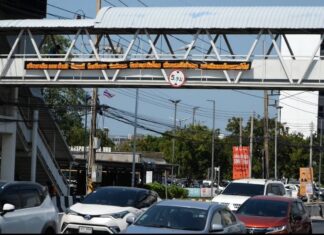 斯里拉查发布的政治横幅引发争议