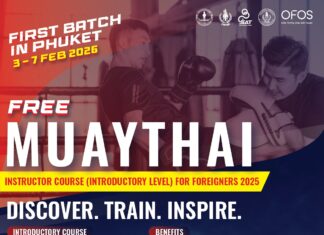 100 % ILMAINEN MUAY THAI -OHJAAJAKURSSI – RAJOITETTU PAIKKOJEN MÄÄRÄ!