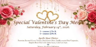 En date du ikke bør gå glipp av. Gjør Valentinsdagen 2026 romantisk på Casa Pascal i Pattaya.