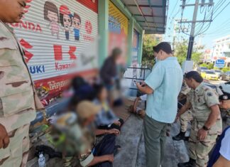 Власти Паттайи проводят рейды по разгону лагерей бездомных вдоль железнодорожных путей.