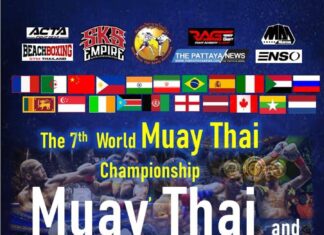 بطولة العالم السابعة للملاكمة التايلاندية قادمة إلى باتايا في مارس!