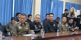 Pattaya-politiet ransaket luksusleilighet, reddet to indiske turister fra kidnapping og krevde løsepenger på 6 millioner rupi.