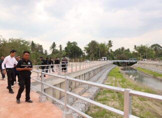 Takhian Tia kommune fremmer bærekraftig utvikling og oppgraderer områder for offentlig støtte