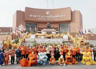 В городе Паттайя прошли торжественные церемонии в честь священных хранителей в преддверии китайского Нового года 2026.