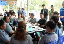 Мэр Паттайи продолжает выездные проверки для мониторинга работы волонтеров здравоохранения в Лаем-Ратчавете.