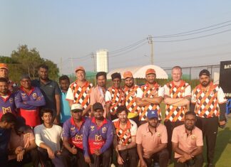 نادي باتايا للكريكيت يتعرض لهزيمة ذاتية أمام نادي تاميل نادو للكريكيت