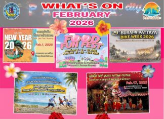 Pattaya è ricca di eventi per febbraio 2026, il calendario completo qui