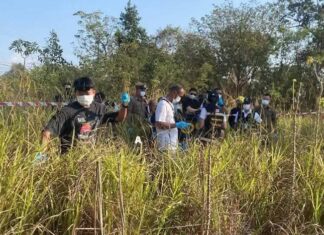 ULTIMA ORA: Un giovane russo scomparso è stato trovato assassinato e smembrato, parti del corpo ritrovate sepolte in 5 luoghi vicino allo stagno di Pattaya