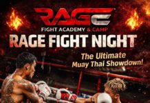 Паттайя готовится к захватывающему поединку по тайскому боксу в День святого Валентина в Rage Fight Academy в рамках Rage Fight Night!