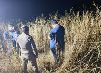 Muerte misteriosa cerca de Pattaya: hombre no identificado hallado muerto en un pastizal con signos de una lucha agonizante