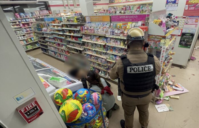 Молодой британский турист был изрезан и серьезно ранен тайским мужчиной в магазине удобств в Паттайе