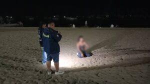 Concerned Citizens Urge Pattaya Police to Take Further Action on Homeless Transgender Woman Openly Using Methamphetamine on Pattaya Beach