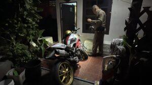 Suspected Motorcycle Thief Apprehended by Residents in the Pattaya Area