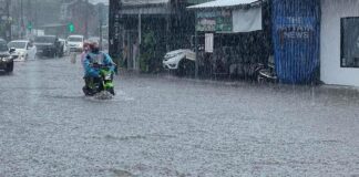 タイ北部全域で夏の嵐が予想される