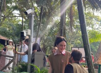 Un chef italien fait le buzz avec une demande en mariage surprise au zoo ouvert de Khao Kheow, devant Moo Deng