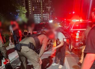 Как сообщается, в Паттайе пьяный американский солдат ударил своего сослуживца, лишив его сознания, и попытался укусить полицейского во время ареста.