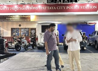 رجل فنلندي يذرف الدموع بعد أن قامت فتيات بار في باتايا بتخديره وسرقة ساعة رولكس تبلغ قيمتها حوالي مليون بات.