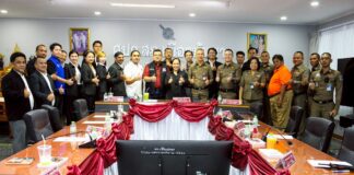 Pattaya City polisstations övervakningskommitté förbereder Songkran-evenemang den 17 april för att bevara thailändsk tradition.