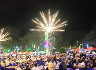 Takhian Tia Mayor Opens Songkran and Senior Citizens’ Festival at Takhian Tia Temple