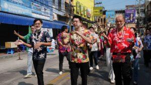Banglamung District Chief and Pattaya Mayor Lead “Naklua Songkran Tradition 2026” Festival with Merit-Making and Buddha Procession