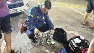 Pattaya Police Find Surprising Discovery on Pedestrian Struck by German Motorbike Rider