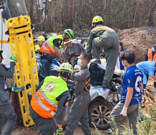 Thailand Reports Total of 191 Deaths in Five Days of Songkran Seven Days of Danger Road Campaign