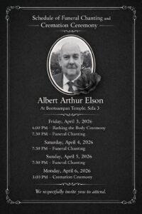 Rest in Peace to Mr. Bert Elson, a Beloved Member of Pattaya’s Expat Community