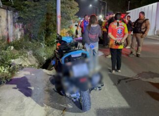 British Man, 65, Dies Tragically After Losing Control of His Motorcycle and Crashing into Utility Pole in Pattaya