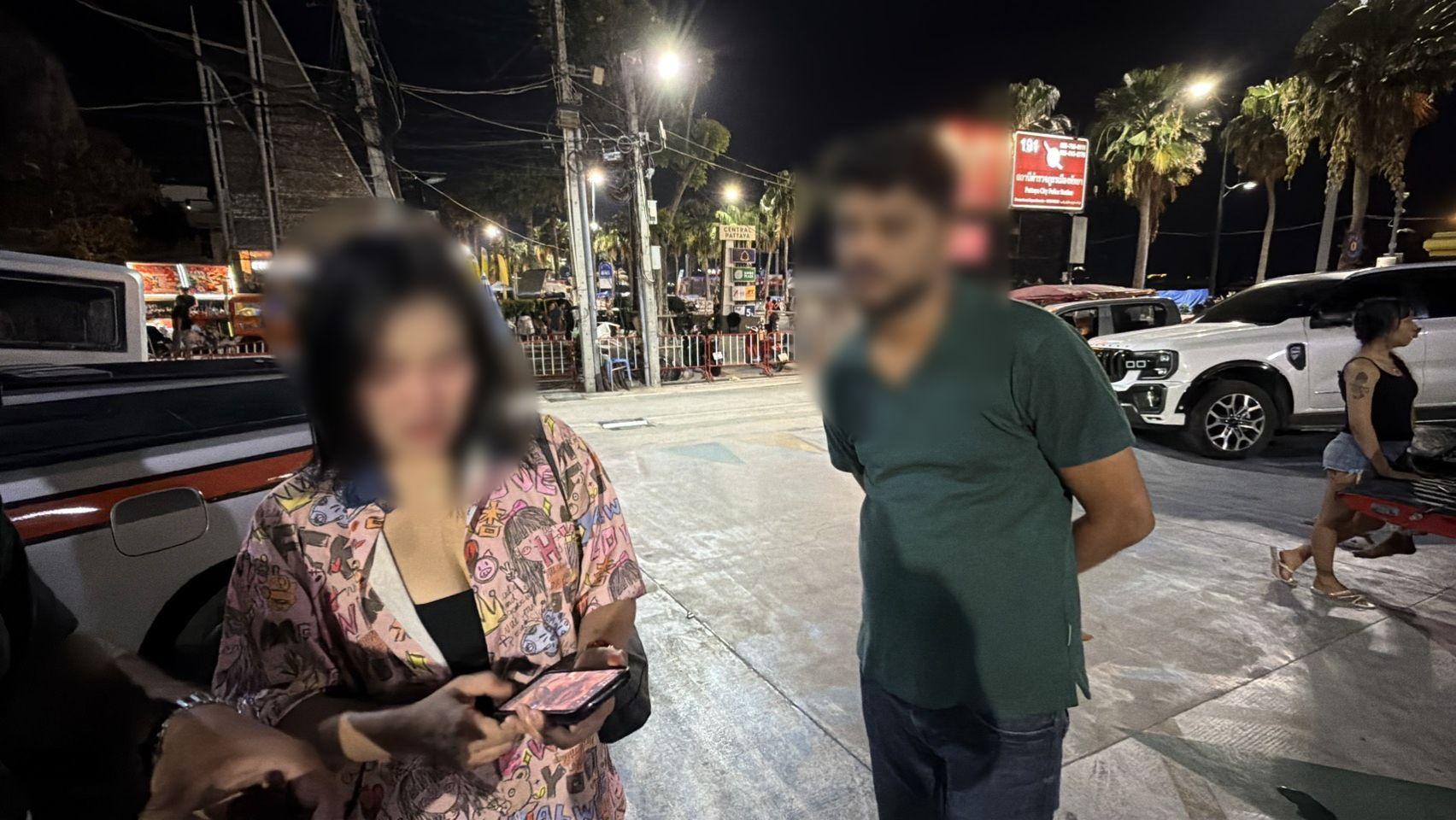 Indian tourist robbed of gold necklace in Pattaya by two trans women