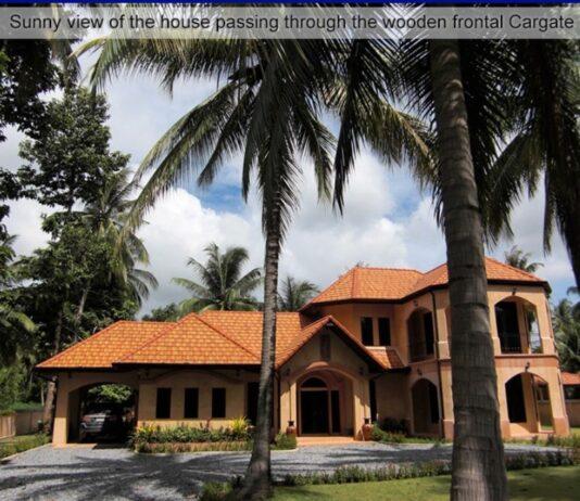 Dette kan bli ditt! En eksklusiv thailandsk villa i middelhavsstil på 280 m² på en tomt på 1 Rai «1600 m²» med kokospalmehage nær Pattaya