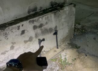 Dieven van watermeters richten grote schade aan in de wijk Pong, bewoners zwaar getroffen, tientallen huishoudens zonder water.