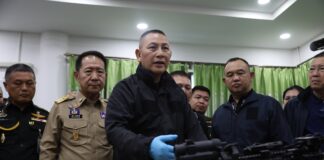 タイ、パタヤ近郊で大量の武器を所持していた中国人男性の逮捕を受け、ビザ免除政策の見直しを加速へ