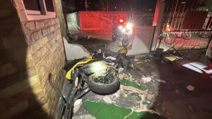 Pakistani Tourist and Thai Girlfriend Seriously Injured in High-Speed Motorcycle Crash into Pattaya House Wall