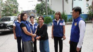 Banglamung Red Cross Branch Rushes to Aid Fire Victims From Recent Business Fires in Pattaya