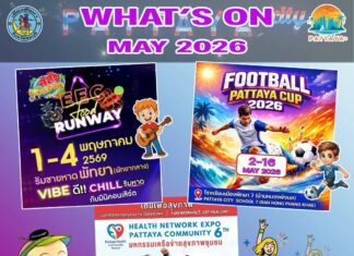 Pattaya präsentiert ein aufregendes Veranstaltungsprogramm zur Ankurbelung des Tourismus im Mai 2026
