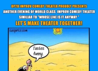 UP2U, PATTAYA CITY IMPROV COMEDY TROUPE PROUDLY PRESENTS: ANOTHER FUN NIGHT OF IMPROV COMEDY THEATER!