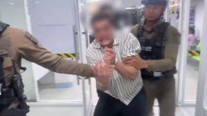 Drunken Foreigner Causes Chaos, Curses at Pattaya Police, and Resists Arrest After Allegedly Refusing to Pay 2,500 Baht Bar Bill
