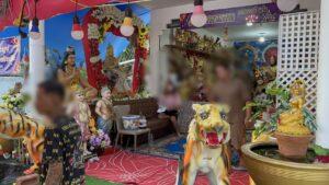 Armed Gang Raids “Ajarn Keng’s” Shrine Home Near Pattaya, Gun Jams During Shooting Attempt