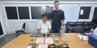 Die Polizei in Pattaya hat einen thailändischen Motorraddieb festgenommen, der einen belgischen Touristen um 1,000 Euro beraubt hatte, um dessen Bar-Rechnung zu bezahlen.