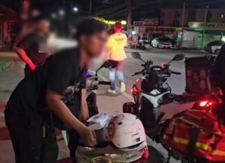 Un giovane conducente di una Bolt è stato brutalmente picchiato da una banda di oltre 10 uomini a Pattaya durante una lite stradale.