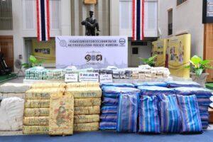 Thai Police Seize 1.74 Tons of Crystal Meth in Major Drug Bust, Arrest Three Suspects