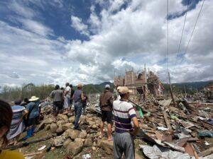 At Least 55 People Killed, Over 70 Injured in Massive Explosion at TNLA Explosives Depot in Northern Shan State, Myanmar