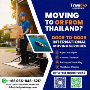 Moving to Thailand or moving from Thailand? Let ThaiGo Help!