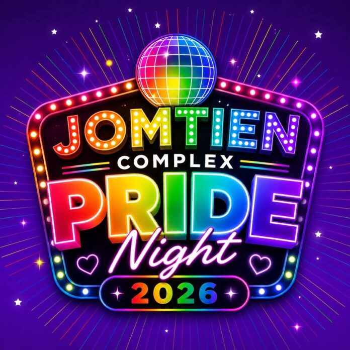 Jomtien Complex проведет празднование Pride Night 2026 в Паттайе в июле