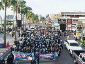 Pattaya Launches Final Push to Boost Voter Turnout for City Council and Mayoral Elections With Parade on Beach Road