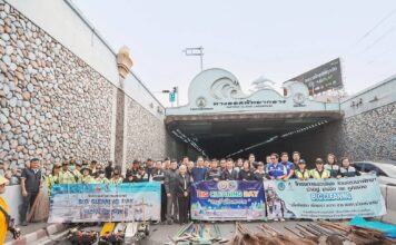Pattaya Pushes Forward ‘Clean and Orderly City’ Project with 14th Big Cleaning Day in Pattaya At Pattaya Tunnel