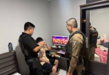 Cyber Police Bust Online World Cup Gambling Ring in Chonburi, Seize Equipment Linked to Over 20 Million Baht in Transactions