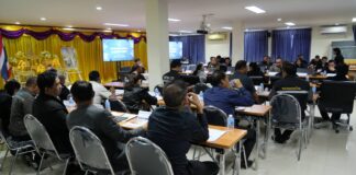 Banglamung District Holds Multi-Sector Meeting to Plan Royal Cremation Ceremony Alongside Flood Preparedness
