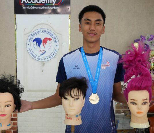 Banglamung Teen Wins Northern Regional Hairdressing Title, Eyes Asian Stage Glory